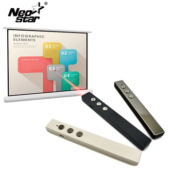 

Wireless Presentation Laser Remote Control Laser Pointer Pen For PPT Teaching Multi-function Electronic Projection Pen