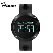 Smartch DM58 умный Браслет, крови Давление пульса монитор, oled круглый Сенсорный экран, IP67 Класс Водонепроницаемый, silica ремешок