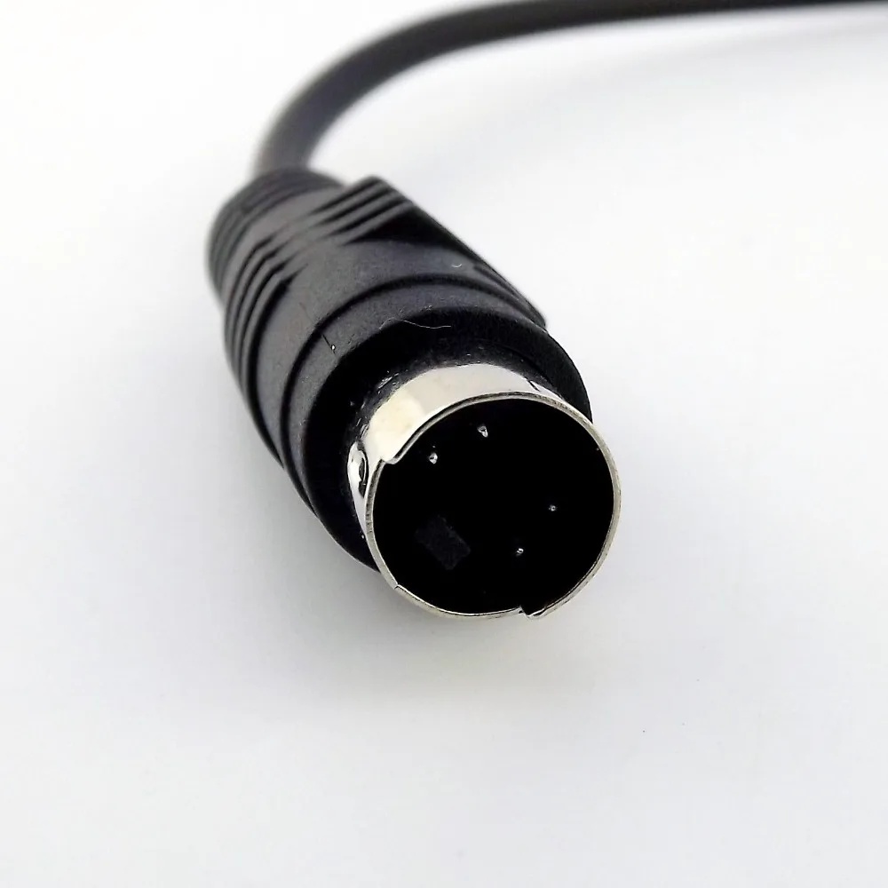 1x Mini DIN 4 Pin S видео папа AV TV RCA мама аудио и адаптер соединительный кабель 28