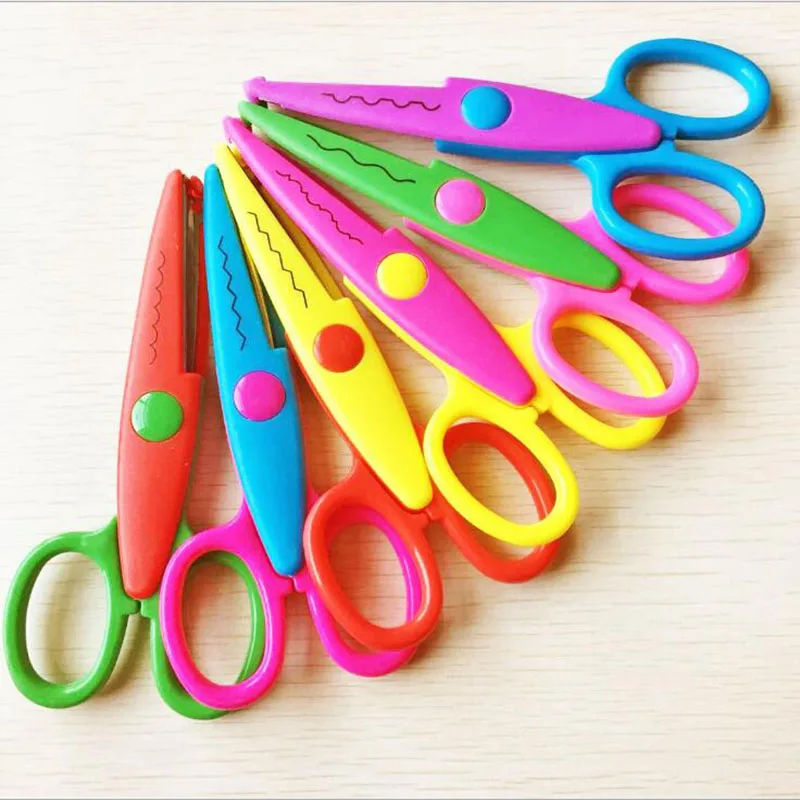 

Diy Plastic Decoration Baby School Scissors Korea Stationery Style Random