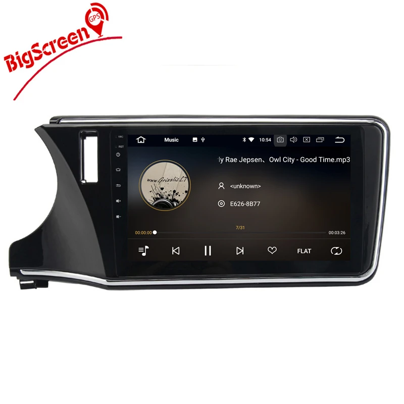 Clearance Newset Android8.0 Tesla style 8 Core 4GB RAM 32GB ROM Car No DVD Player GPS Navi For Honda city left 2015-2017 Unit Autoradio 3