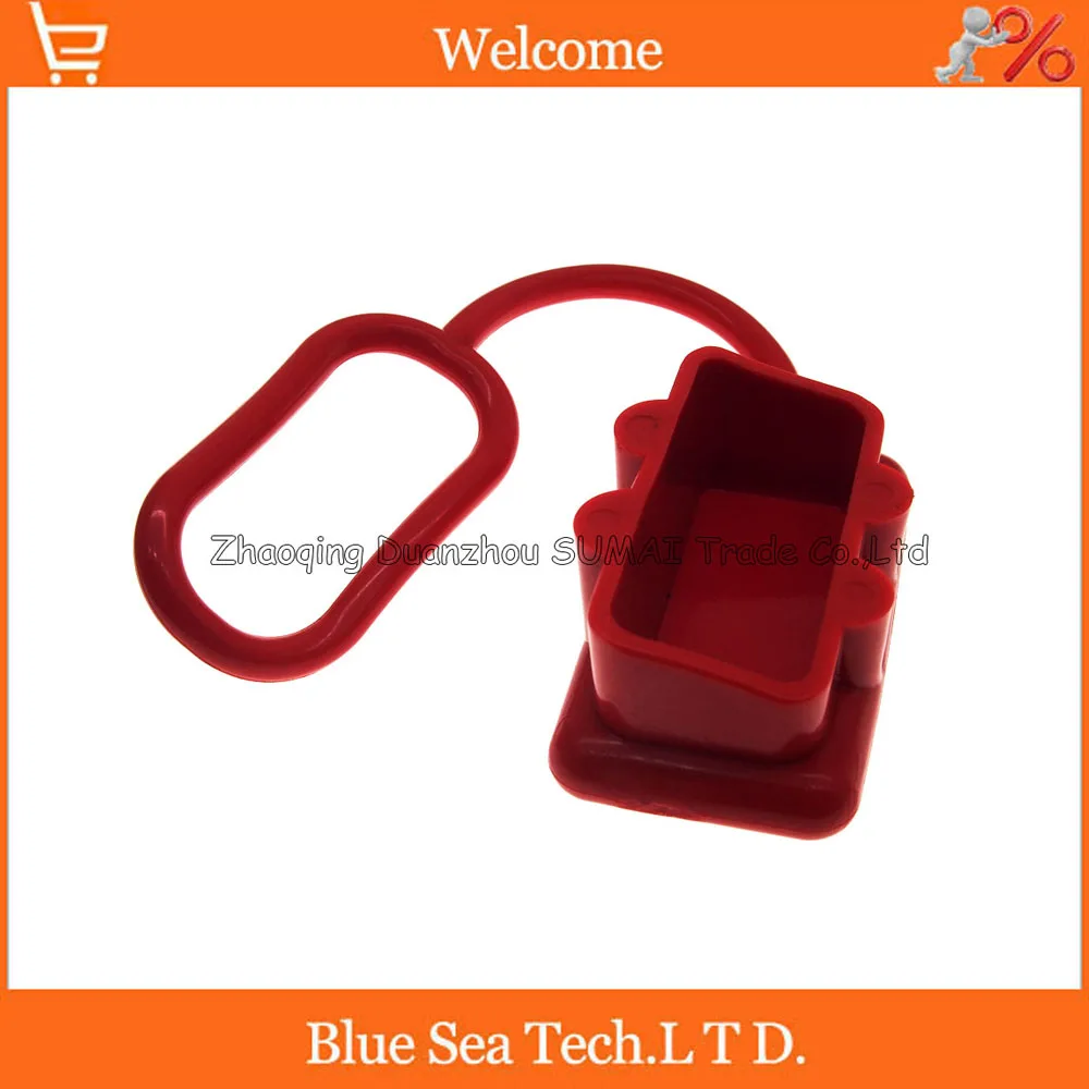 

New 2Pin 50A 600V Power Connector Battery Plug socket sheath,2P UPS dust sheath/cover