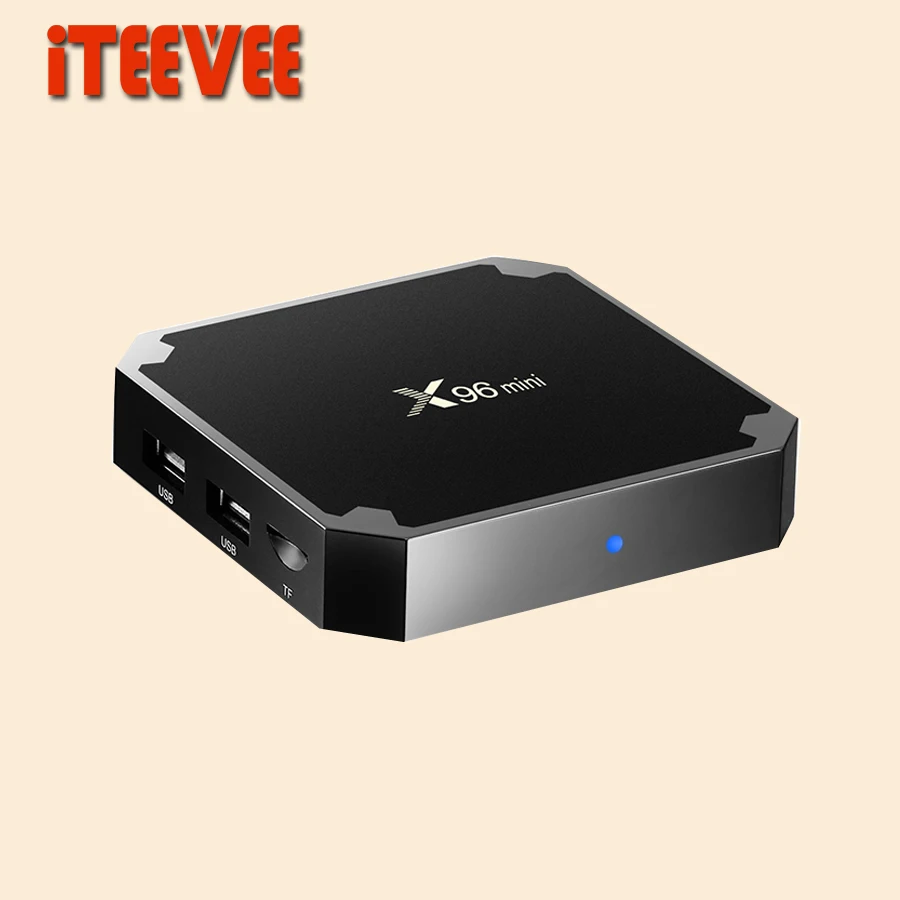 1 шт. Android 7 ТВ приставка 2GB16GB Amlogic S905W четырехъядерный Suppot 2 4 GHz WiFi медиаплеер X96 mini 1GB