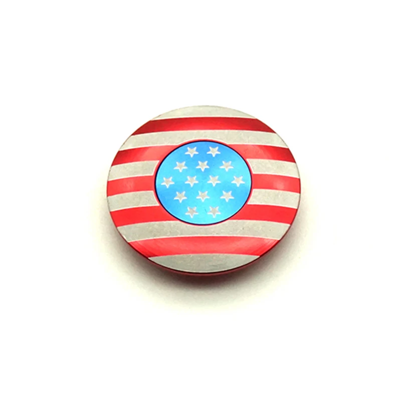 Велосипедная Удочка верхняя крышка для наушников с болтом 28,6 мм 1 1/" Капитан Америка логотип в виде паука Аксессуары для велосипеда гарнитура - Цвет: USA flag