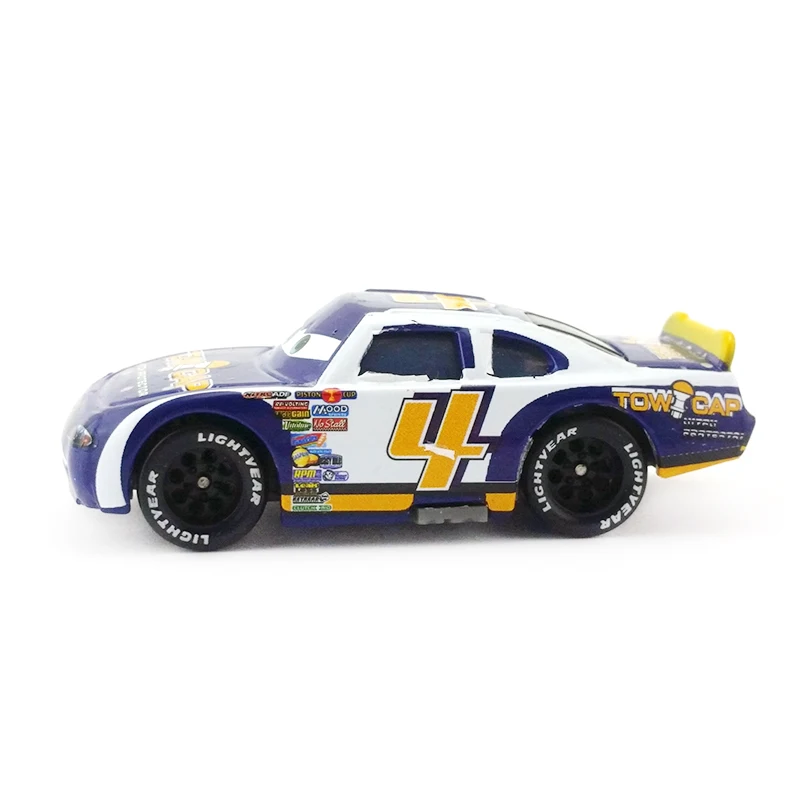 Disney Pixar Cars No.4 TOW Кепка 1:55 литья под давлением металлический сплав Игрушечная