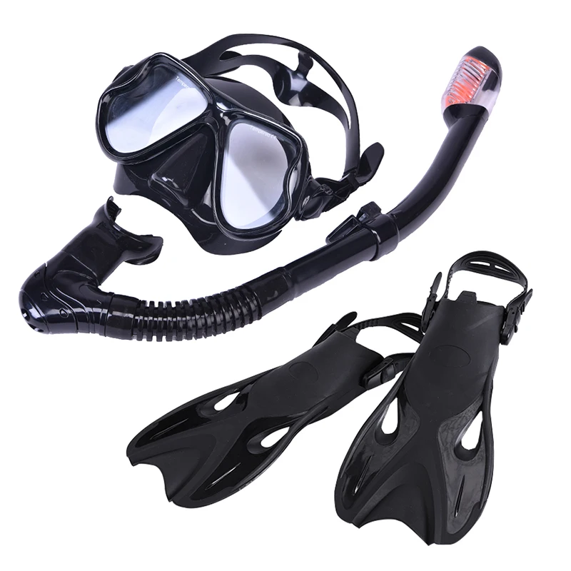 4-pieces snorkeling set Snorkeling Goggles Combo Set for Adult and Child Anti-fog Goggles Mask+Snorkel Tube+Fins+Gear Bag A 4-pieces snorkeling set Snorkeling Goggles Combo Set for Adult and Child Anti-fog Goggles Mask+Snorkel Tube+Fins+Gear Bag A
