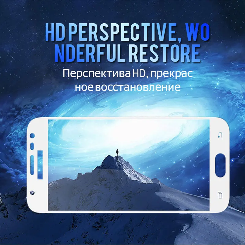 Protetor-de-Tela-Para-Samsung-Galaxy-J5-7D-J3-J7-2016-2017-Completa-Tampa-de-Vidro