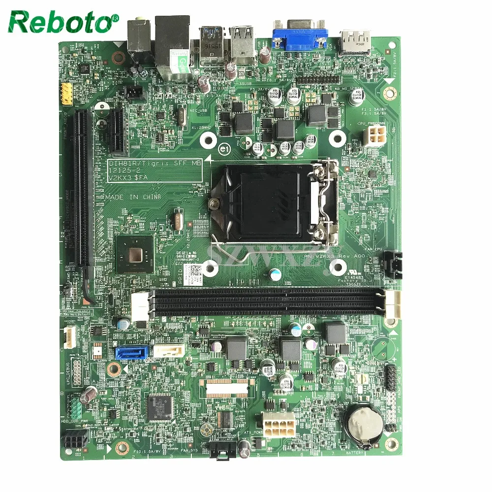 Reboto For DELL OPX 3020 SFF Desktop Motherboard H81 LGA1150 CN-0WMJ54 WMJ54 Full Tested Free Shipping Reboto For DELL OPX 3020 SFF Desktop Motherboard H81 LGA1150 CN-0WMJ54 WMJ54 Full Tested Free Shipping