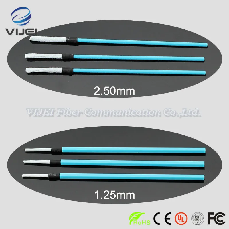 USA OAM Optical Fiber Cleaning Tool Fiber cleaning swabs 25 per pack 2
