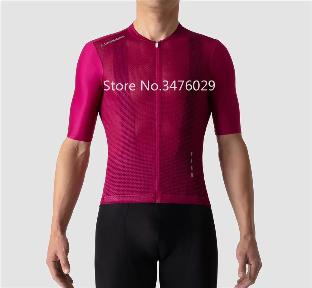 Pro racing fit Мужская велосипедная Джерси наивысшего качества с коротким рукавом Одежда для велоспорта дышащая ткань летний дорожный гоночный велосипед рубашка мужская - Цвет: pic color
