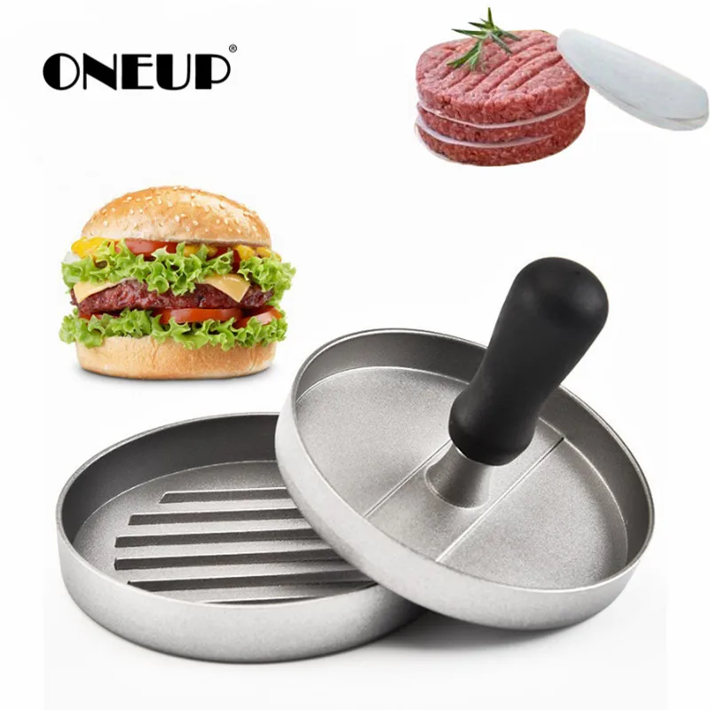 Buy Hamburger pressure Aluminum Alloy Non stick Round