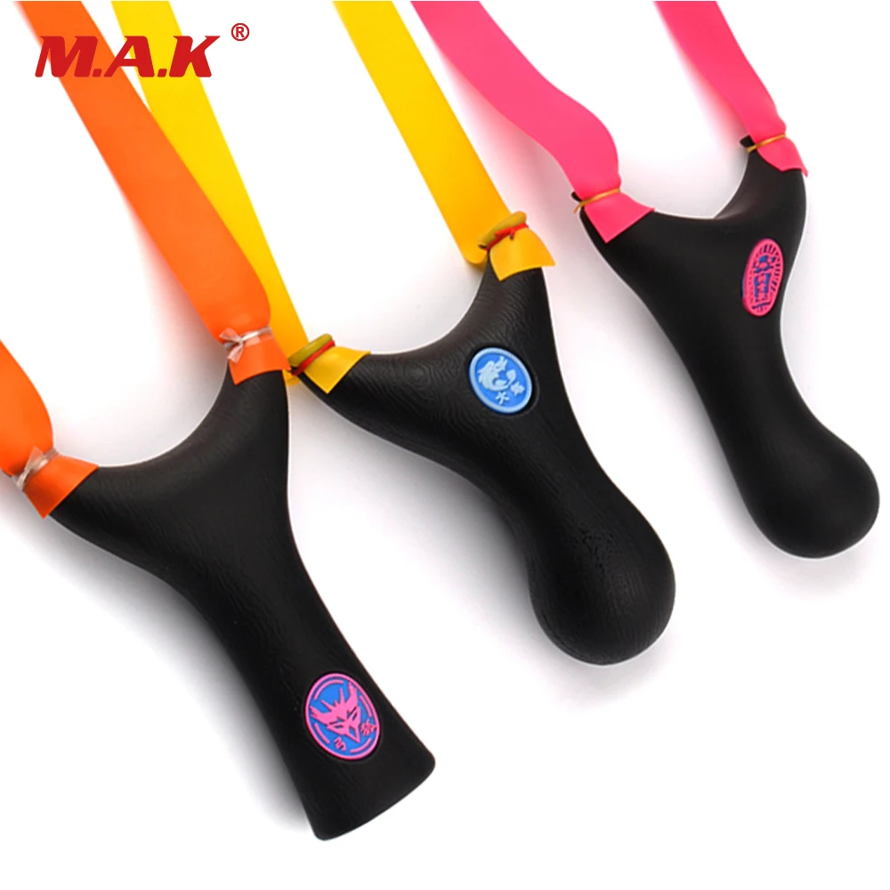 3 Style Slingshot with Resin Nanometer Flat Skin Slingshot Recurve Bow