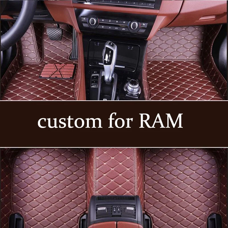 3D Автомобильные водонепроницаемые Пользовательские Коврики для RAM 1500 2003 2010s 2500 2011