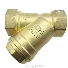 Латунь " DN25 Y Тип фильтр клапана Connector