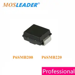 Mosleader SMB 750 шт. P6SMB200 P6SMB220 P6SMB200A P6SMB200CA P6SMB220A P6SMB220CA 200 v 220 v высокого качества