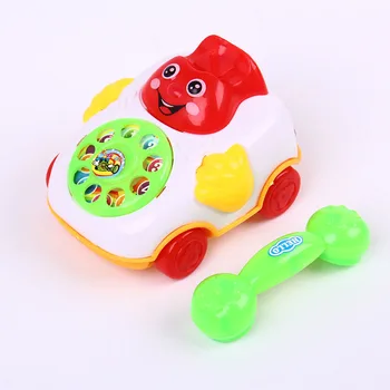 

Hot Selling Children Sound Toy Pull Line Music Car Phone Educational Intelligence Developmental Toys Kids Gift