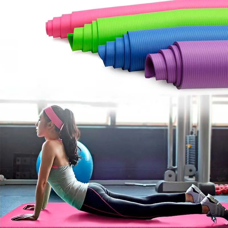 183*61*1cm None-Slip Yoga Mat Exercise Pad Thick Non-slip Folding Gym Fitness Mat Pilates Supplies Mat +Bag+Tie Band 183*61*1cm None-Slip Yoga Mat Exercise Pad Thick Non-slip Folding Gym Fitness Mat Pilates Supplies Mat +Bag+Tie Band