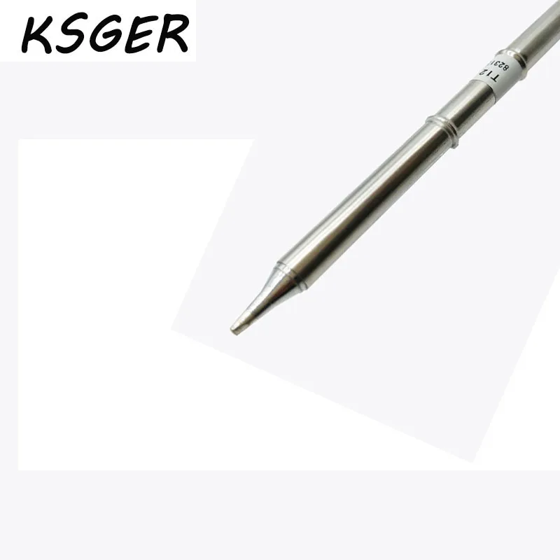 KSGER T12 наконечники паяльника T12-D24 D08 D16 DL32 D4 D52 наконечники паяльника T12 наконечники - Цвет: T12 D16