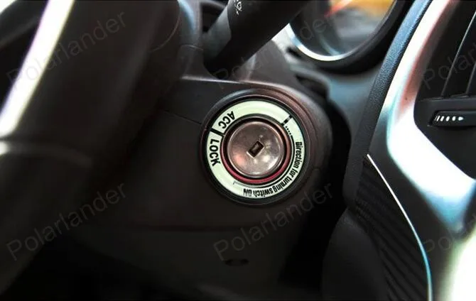 Аксессуары для интерьера м/azda M3 M6 R/aptor светящаяся наклейка на зажигание кольцо для ключей переключатель покрытие автомобиля для укладки