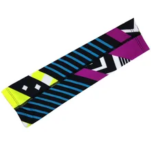 Новые мужские компрессионные беговые нарукавники для велоспорта Защита от солнца УФ для спорта баскетбол волейбол гольф для локтя, предплечья крышка рукава