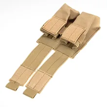 Тактический Молл Двухместный обойму сумка Пистолет Журнал Mag Чехол сумка эвакуатор Цвет Выберите