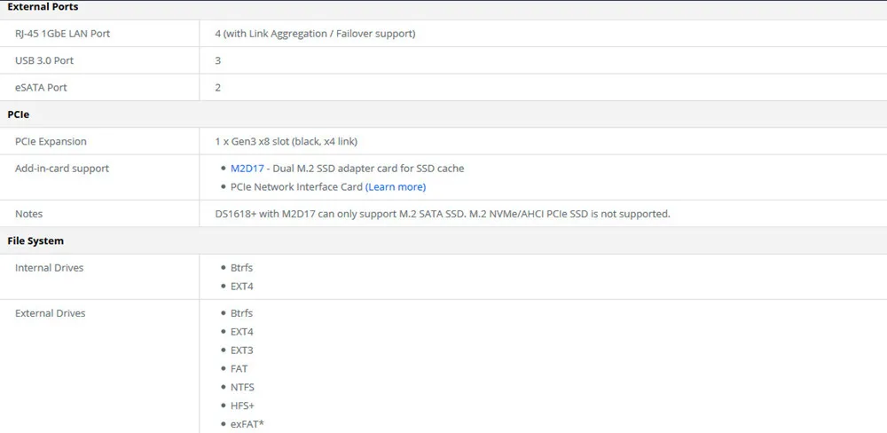 Synology Disk Station DS1618+ 6-bay бездисковой nas сервер nfs Сетевое хранилище Облачное хранилище, 3 года гарантии