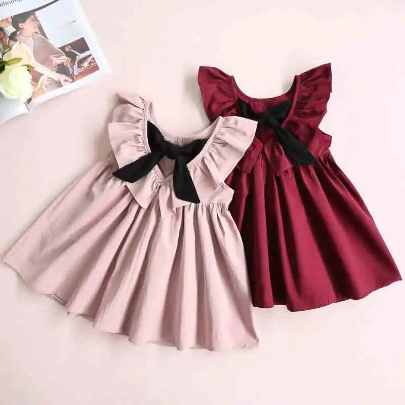 

Little Girls Clothing Butterfly Pleated lol Birthday Party Frock Baby Princess lol Dress Toddler Teen Festa Kids Clothes Jurk