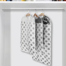 Волнистая точка Домашняя одежда чехлы для одежды костюм платье куртка одежда Пальто Пылезащитный Чехол протектор путешествия чехол для защиты от пыли