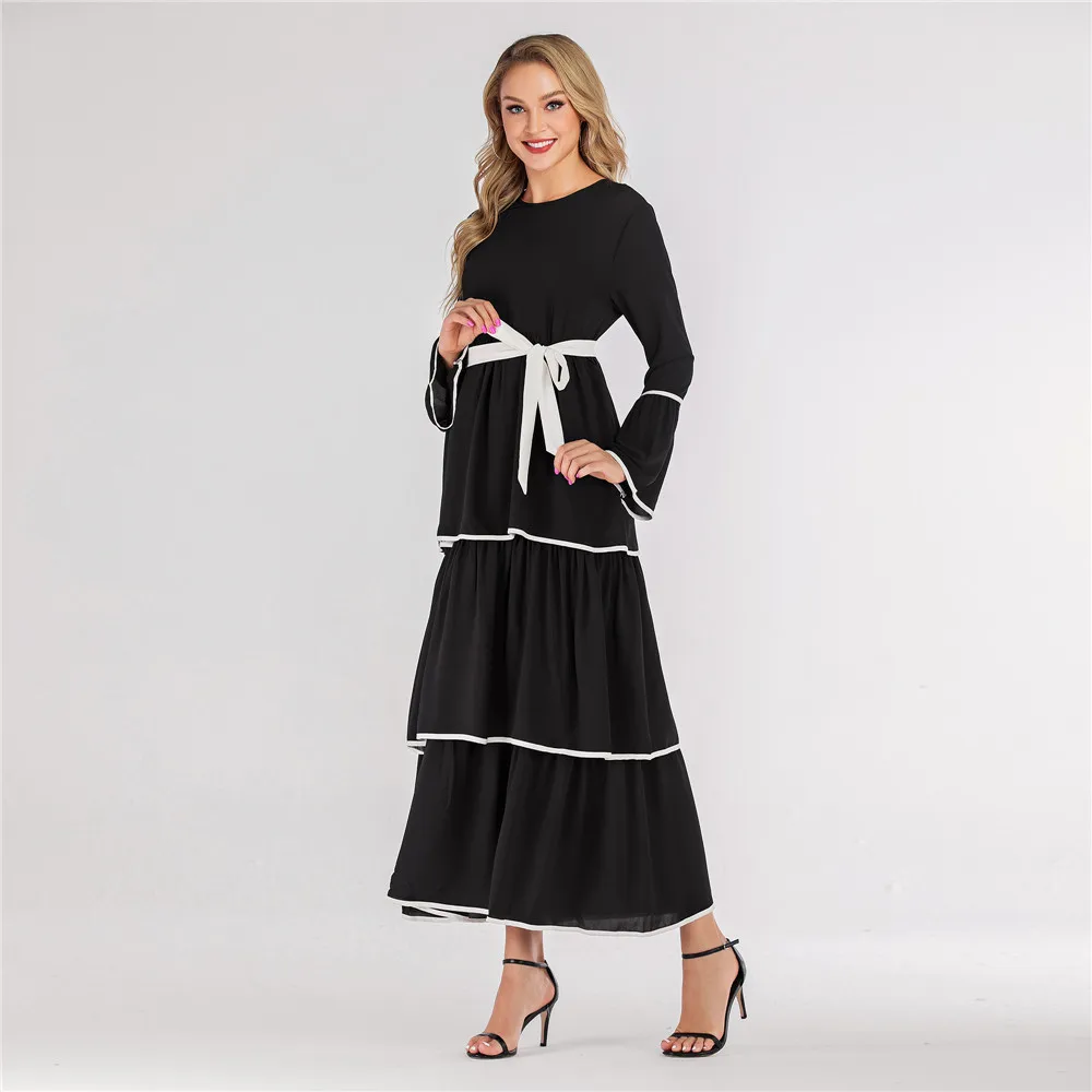 Vestidos Arabes Elegantes Vestido Musulman Mujer Oman ropa mujer Robe Musulmane Femme Baju мусульманский Wanita Sukienki