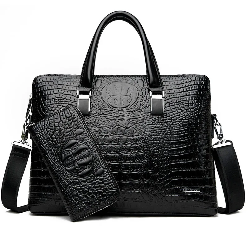 

Cross Section Business Handbag Male Documents Shoulder Bag Casual Office Computer Bag Tide