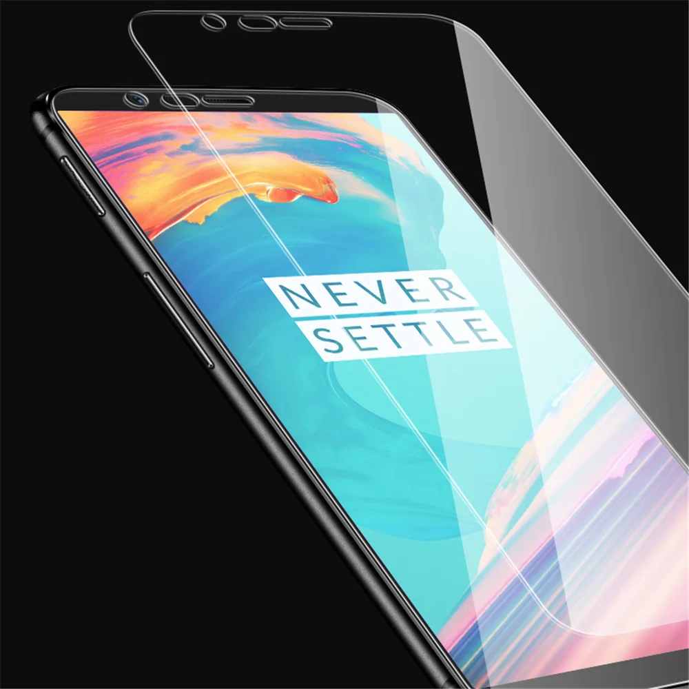 

Hot sale Tempered Glass Film Screen Protector Cover For One Plus 5T Transparent Protection 9H Scratch Resistant Shockproof
