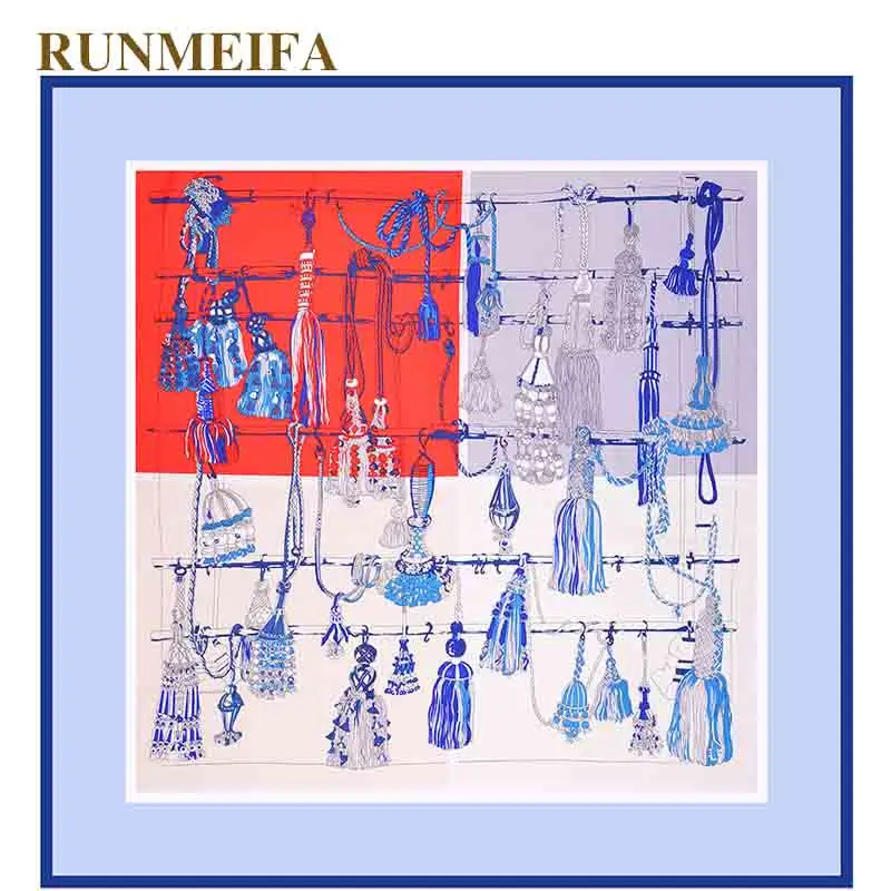 

New arrival 2018 twill silk square scarf women 5 colors 100% real silk scarf shawl hijab 130x130cm Fashion square scarf silk