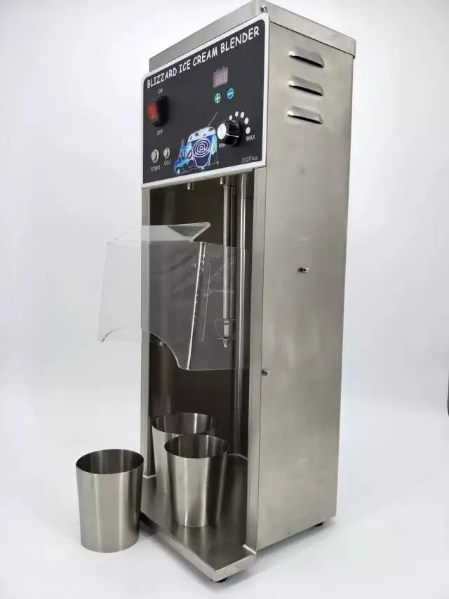 Бесступенчатая скорость 0-8000 об/мин коммерческий мягкий шейкер для мороженого миксер блендер, машина Blizzard