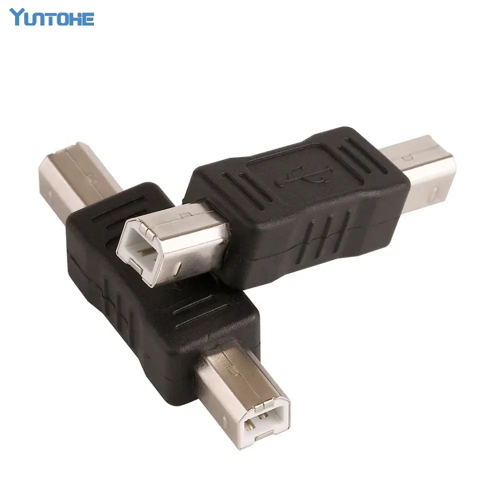 ZJT04 USB 2.0 Type B Male To USB B Male Printer Port Converter Adapter