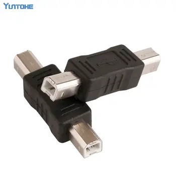 

ZJT04 USB 2.0 Type B Male To USB B Male Printer Port Converter Adapter Connector 100pcs/lot