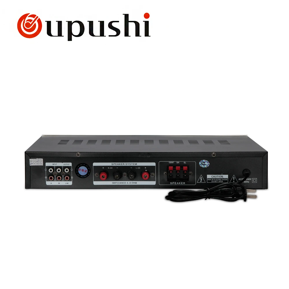 Oupushi AV160G Hifi стерео аудио усилитель домашний караоке с Bluetooth 5 1|amplifier with bluetooth|stereo audio