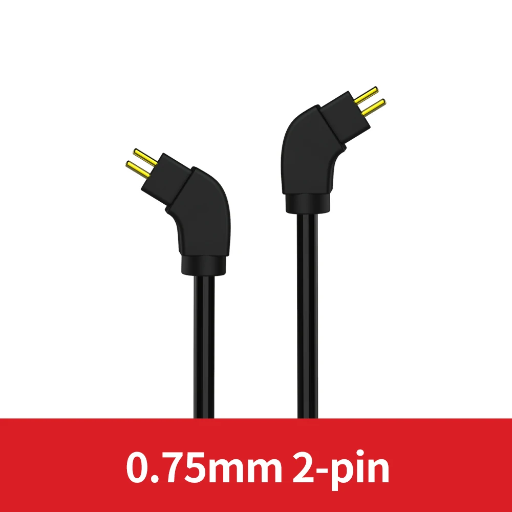 TRN BT3S беспроводной Bluetooth 4,2 APT-X кабель HIFI наушники 2PIN кабель используется для 2PIN 0,78 мм/0,75 мм/MMCX/IE80/A2DC наушники - Цвет: 0.75