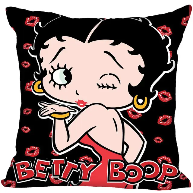 Di alta Qualità betty boop Stile di Tiro Federa Cuscino Quadrato Copertina Perso Di alta Qualità betty boop Stile di Tiro Federa Cuscino Quadrato Copertina Perso