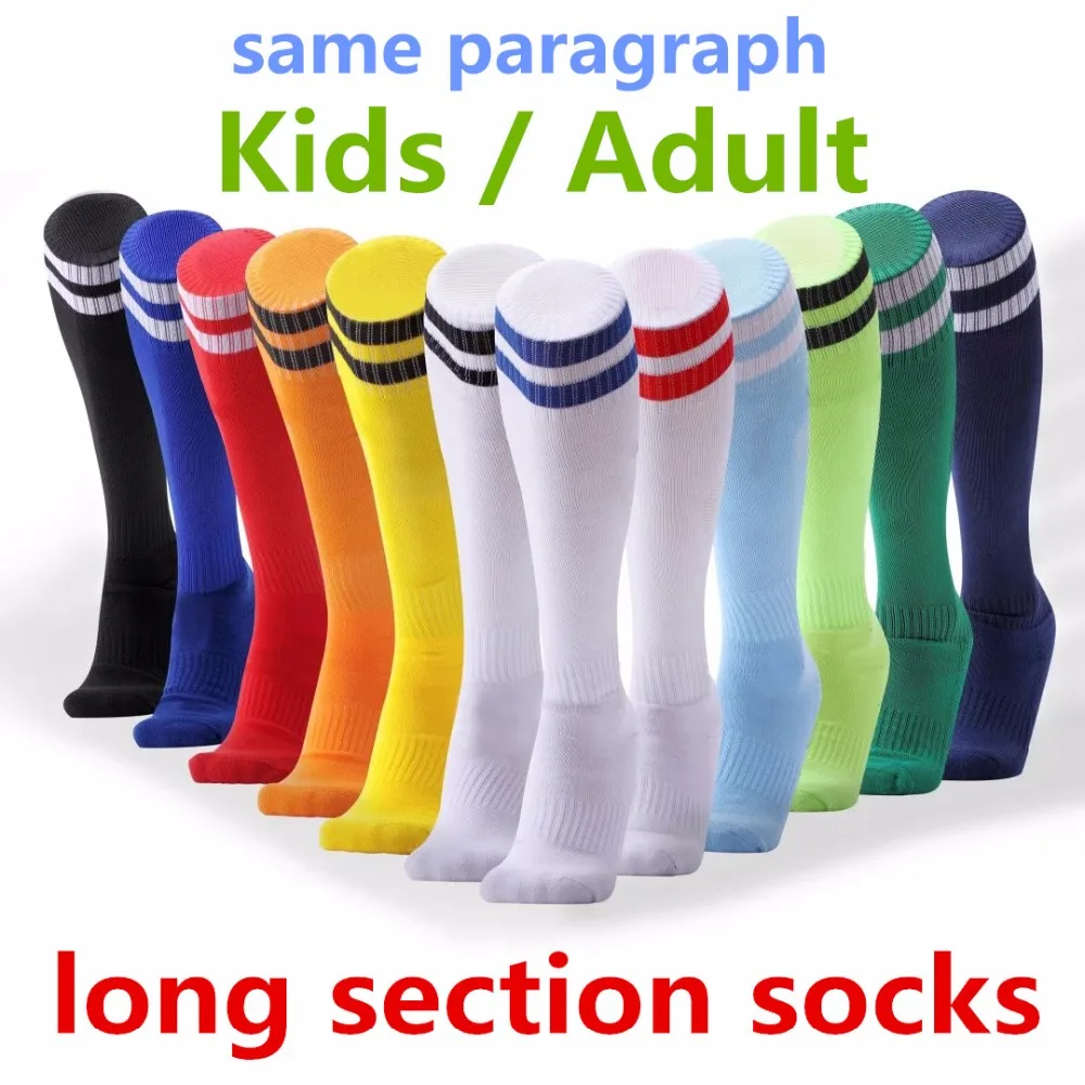 Men Women towel Soccer Socks Kids Boys Soccer Sock Kids Youth Above