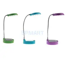 На солнечной энергии/USB 8 Светодиодный настольный светильник регулируемый ночник для чтения для детей студенческий подарок для дома и офиса применение детская игрушка