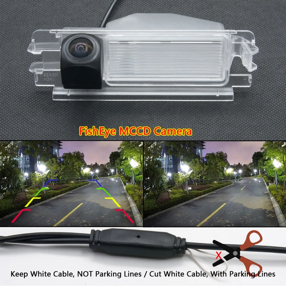 

Fisheye 1080P MCCD HD Backup Wireless Parking Monitor Reversing Rear View Camera For 2013 Renault Dacia Duster Sandero Car