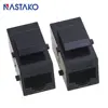 Cat5 Cat5e модуль RJ45 разъем keystone Jack RJ45 Удлинительный соединитель распределительный расширительный адаптер для распределительной рамы, стеново... ► Фото 2/6