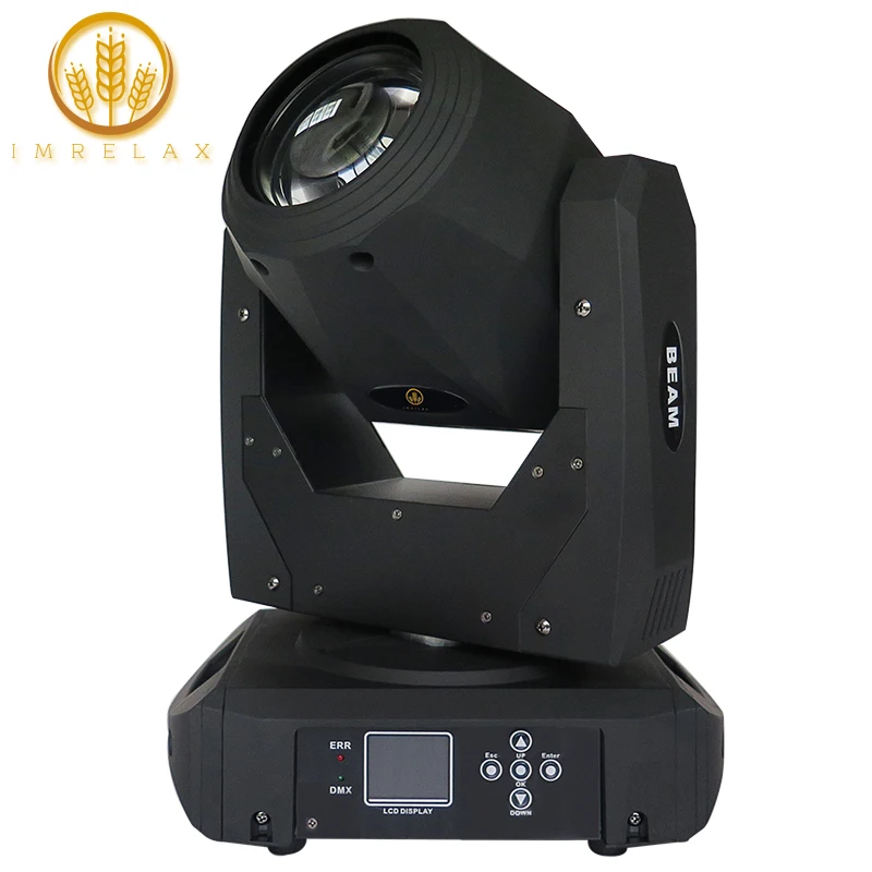 

IMRELAX Sharpy Beam 2R 132W Moving Head Light Fast Colorful Disco Light 16/20 DMX Channels DJ Stage Night club Wedding Light