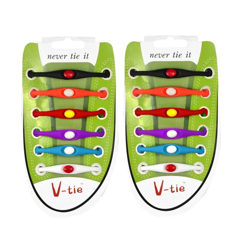 1 комплект/12 шт 4 вида ленивые шнурки без завязок эластичный силиконовый шнурки Дети Водонепроницаемые все кроссовки подходят ремень