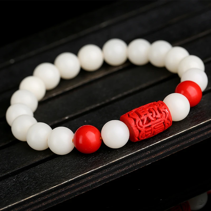 

Natural jade Bodhi Bodhi root bracelet and couple Bracelet