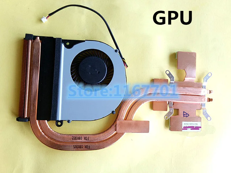 buy New Original Laptop Notebook CPU GPU cooling Radiator heatsink amp;Fan for Hasee T6Ti T6Ti X7 X5 Shinelon X55 ThundeRobot ST Plus