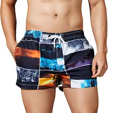 Мужские бордшорты Летний Пляжный купальный шорты спортивные для спорта дышащие спортивные мужские шорты домашние шорты мужские