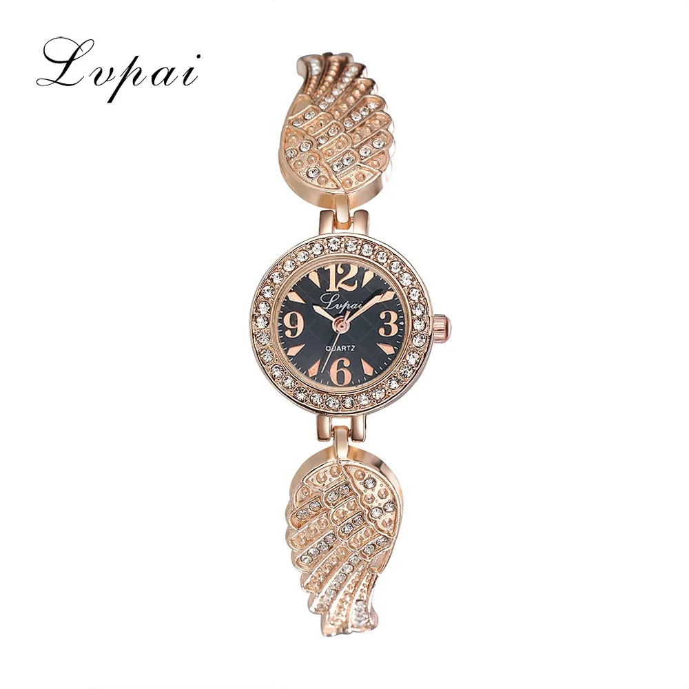 LVPAI роскошные часы для женщин браслет женские часы из нержавеющей стали часы женский горный хрусталь модное платье наручные часы Relogio подарок# B