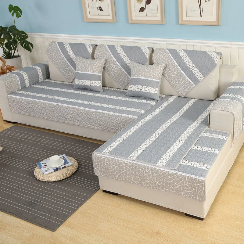 

Solid Color Sofa Cover Sofa Towel Cushion Cotton Fabric couch case for Different shape sofa Set Dirt-proof Sofa Protector