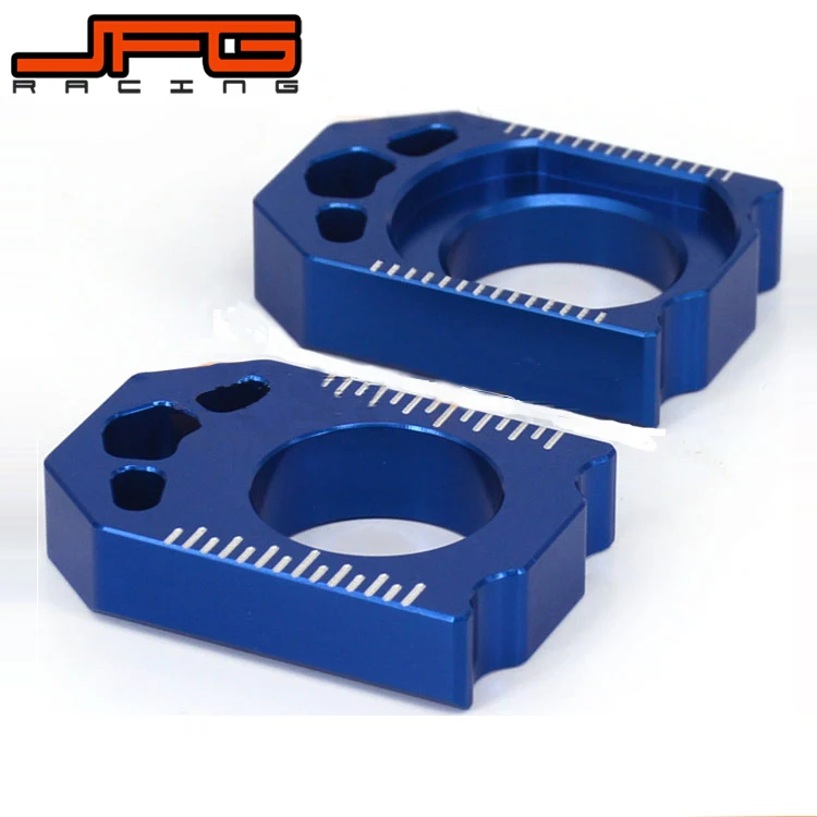 Buy Motorcycle CNC Rear Chain Adjuster Axle Block For